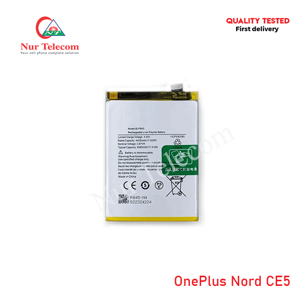 OnePlus Nord CE5 Battery