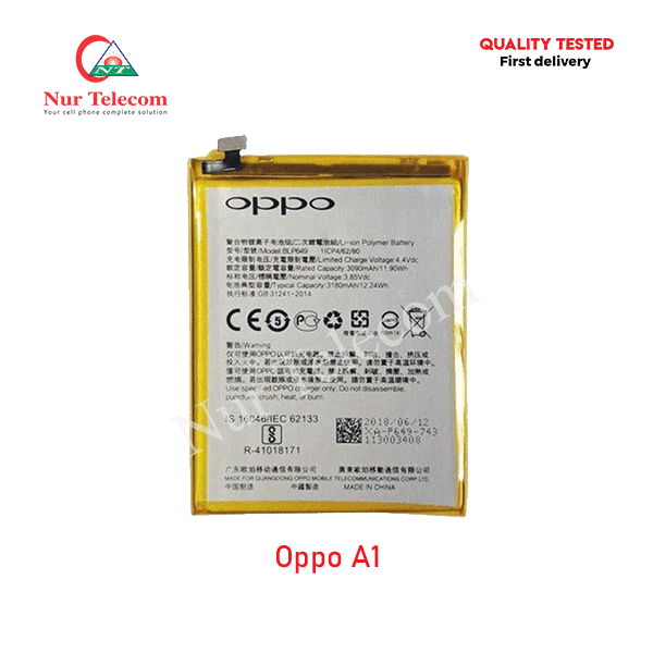 Oppo A1 Battery Price