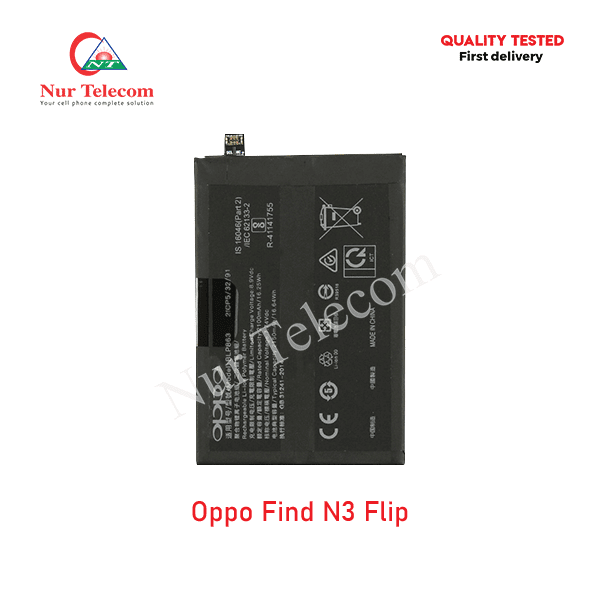 Oppo Find N3 Flip Battery Price
