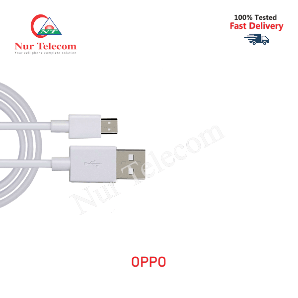 Original OPPO Charger Adapter + USB Cable - Image 1