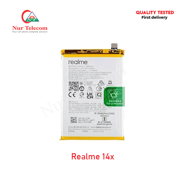 Realme 14x Battery Price Realme 14x Battery Price