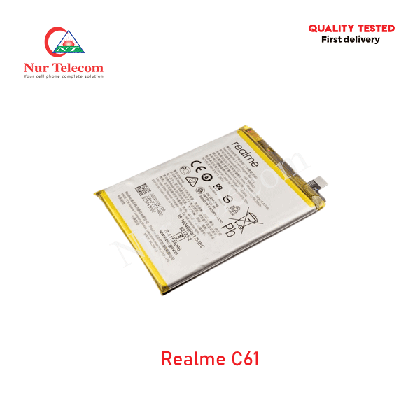 Realme C61 Battery Price