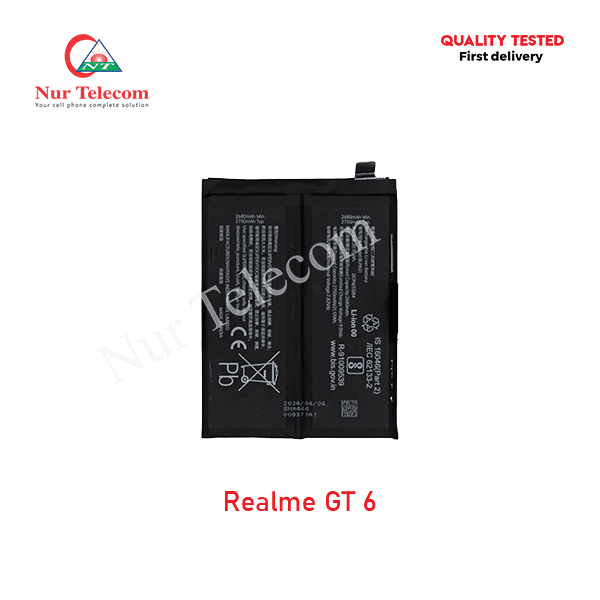 Realme GT 6 Battery Price