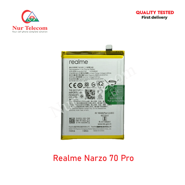 Realme Narzo 70 Pro Battery Price