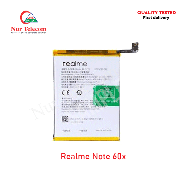 Realme Note 60x Battery