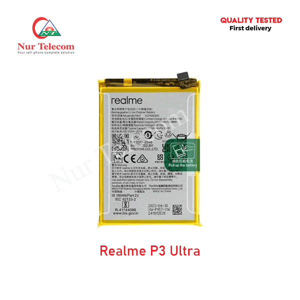 Realme P3 Ultra Battery