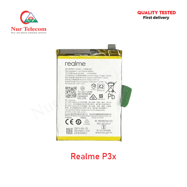 Realme P3x Battery Price