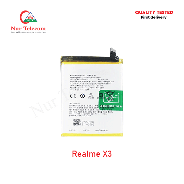 Realme X3 Battery