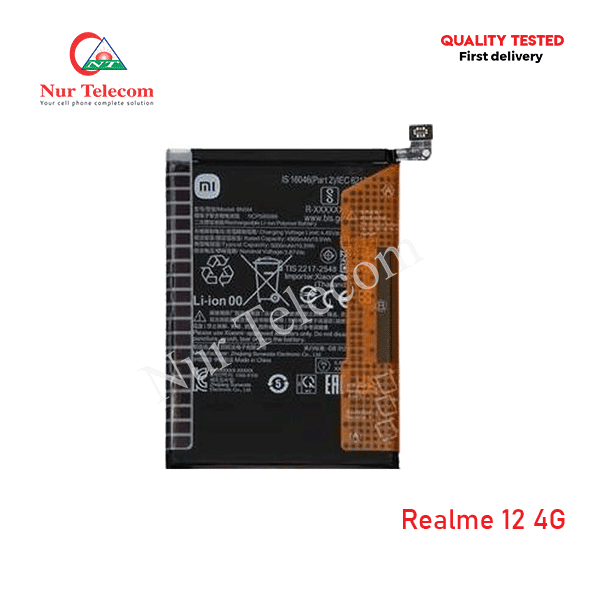 Buy Realme 12 4G Battery in Bangladesh