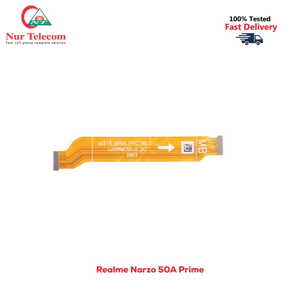Realme Narzo 50A Prime Motherboard Connector flex cable in BD - Image 1