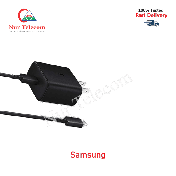 Original Samsung Fast Phone Charger with cable - Image 1