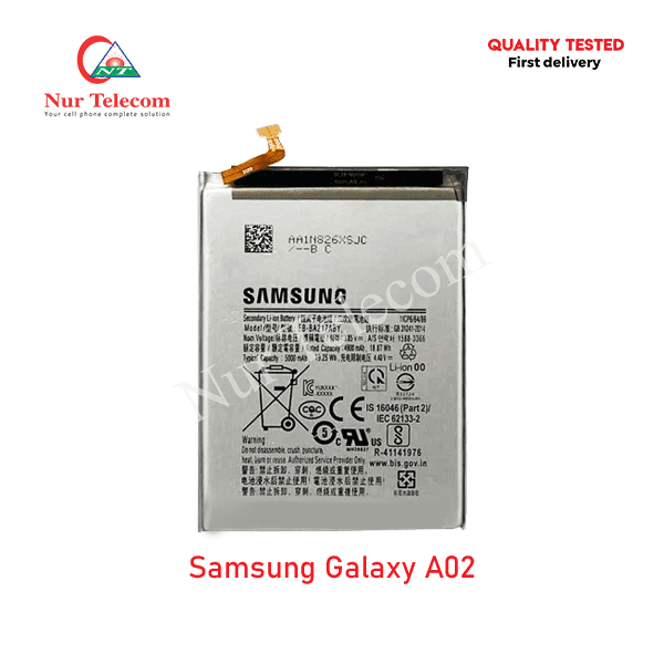 Samsung Galaxy A02 Battery Price