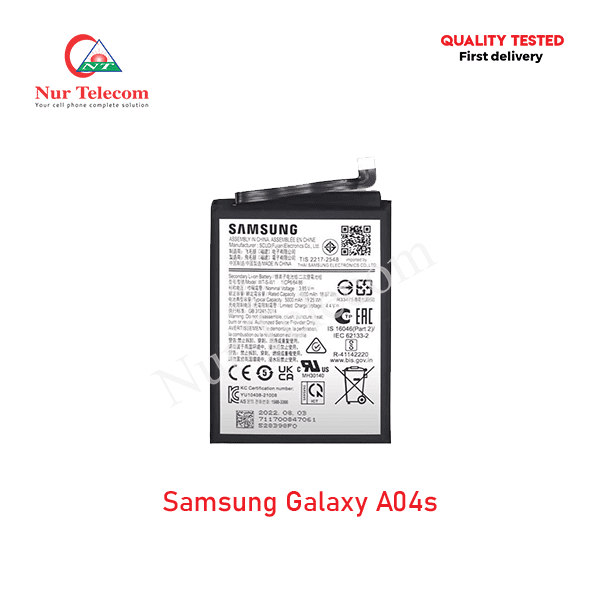Samsung Galaxy A04s Battery Price