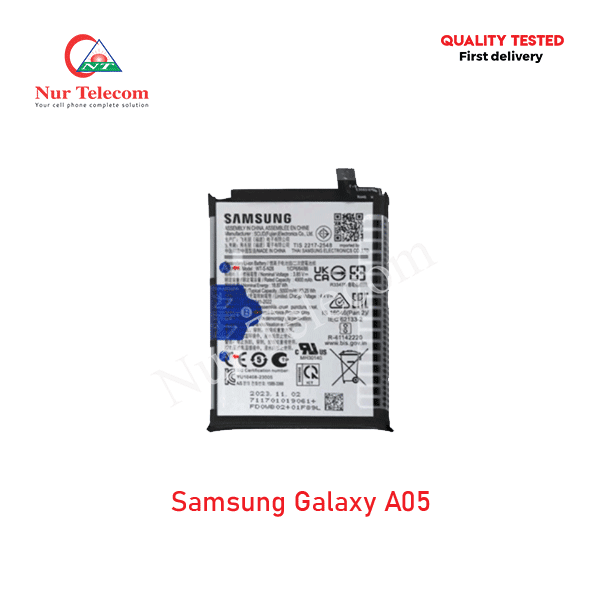 Samsung Galaxy A05 Battery Price