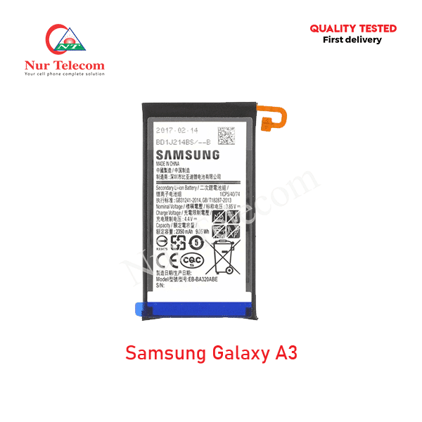 Samsung A3 Battery Price