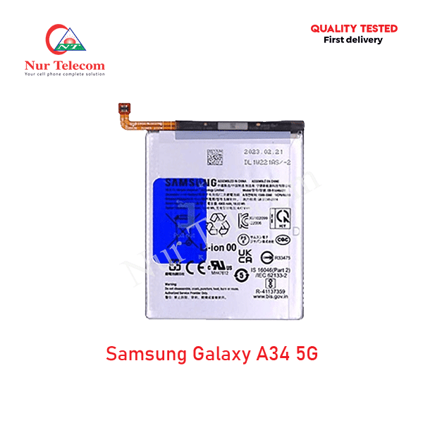 Samsung Galaxy A34 5G Battery Price