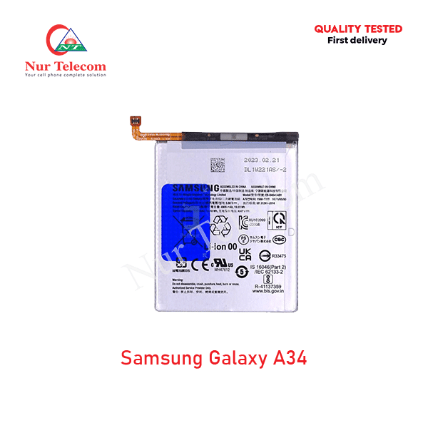 Samsung Galaxy A34 Battery Price