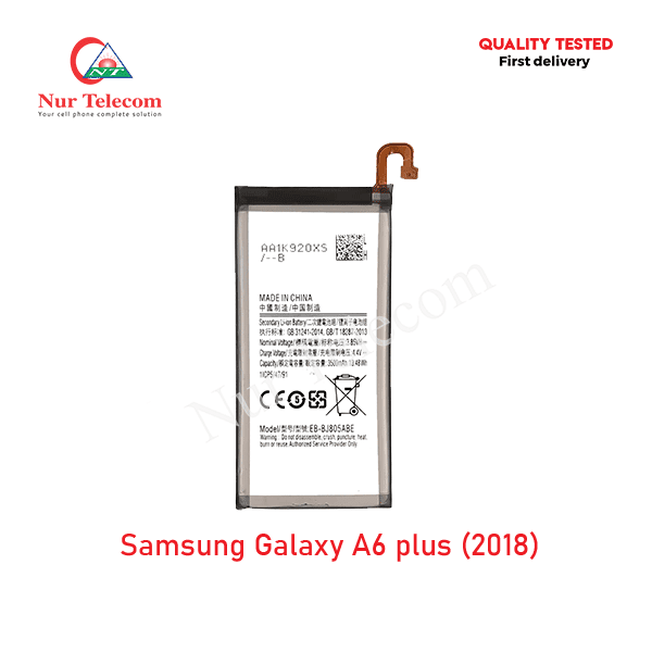 Samsung Galaxy A6 plus 2018 battery