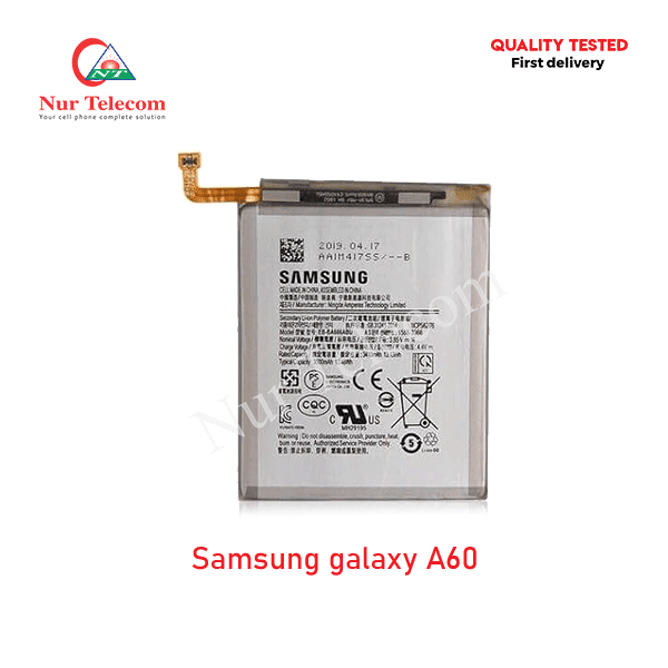 Samsung galaxy A60 battery Price