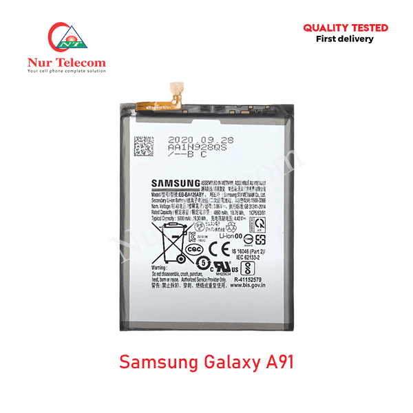 Samsung A91 Battery Price