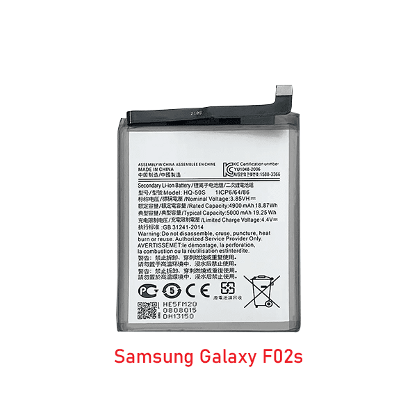 Samsung Galaxy F02s Battery price