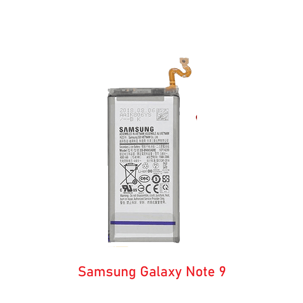 Samsung Galaxy Note 9 battery price