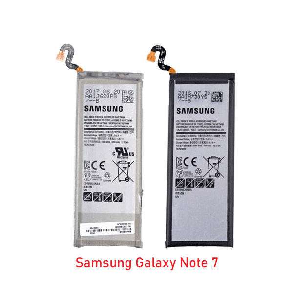 Samsung Note 7 Battery Price