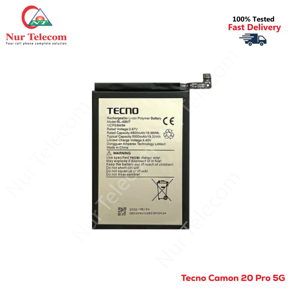 Tecno-Camon-20-Pro-5G-battery Tecno Camon 20 Pro 5G Battery Price In BD
