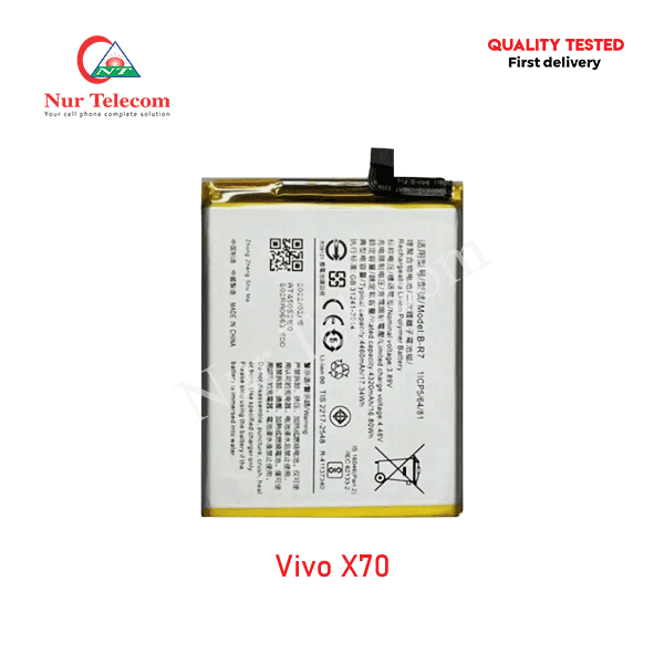 Vivo-X70-Battery Vivo X70 Battery Price