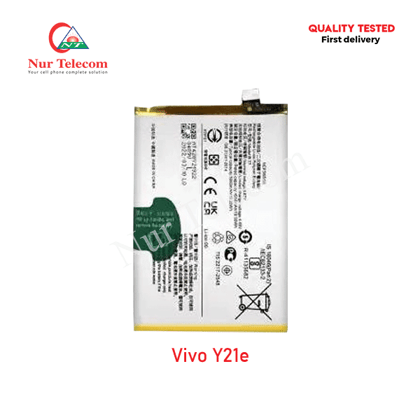 Vivo Y21e Battery Vivo Y21e Battery