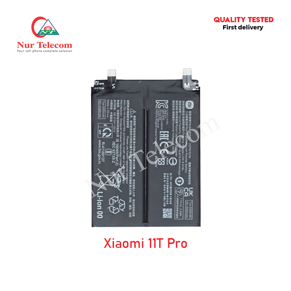 Xiaomi 11T Pro Battery Price