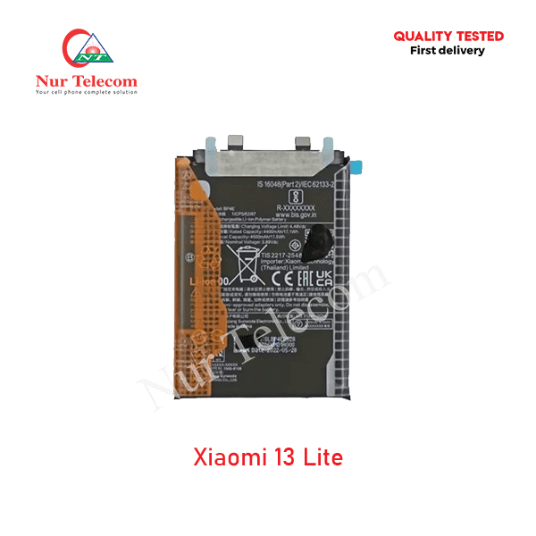 Xiaomi 13 Lite Battery Price