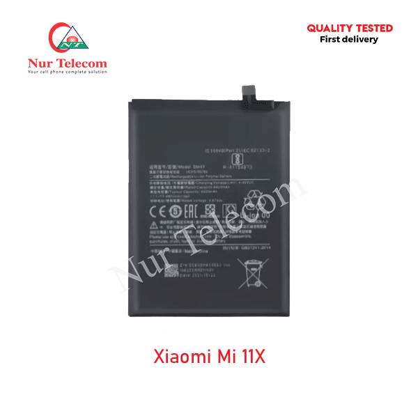 Xiaomi Mi 11X Battery Price