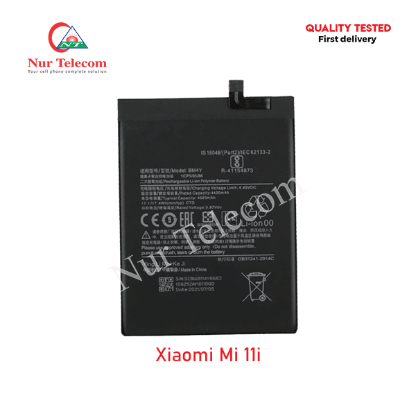 Xiaomi Mi 11i Battery Price