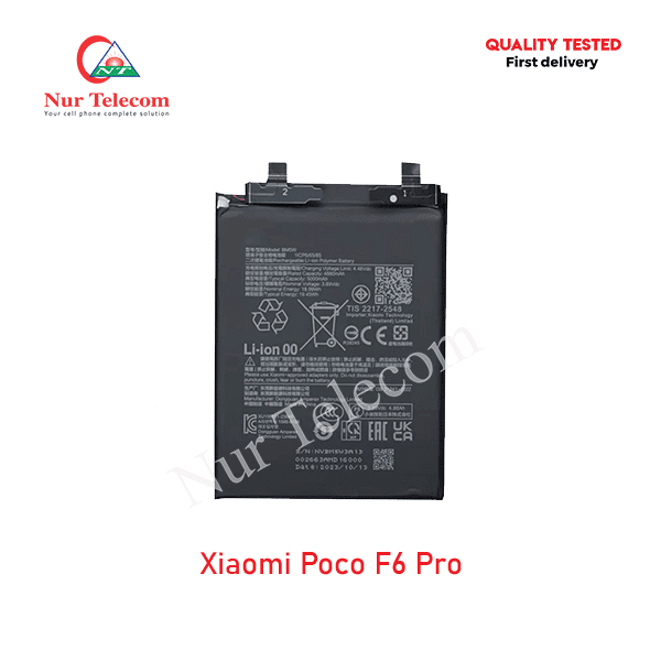 Poco F6 Pro Battery Price