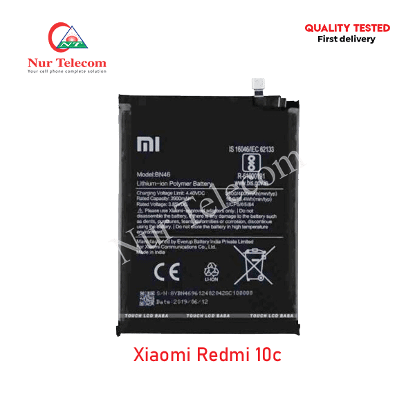 Xiaomi Redmi 10c battery