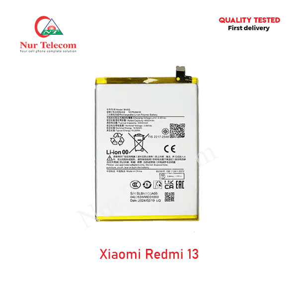 Xiaomi-Redmi-13-Battery Redmi 13 Battery Price