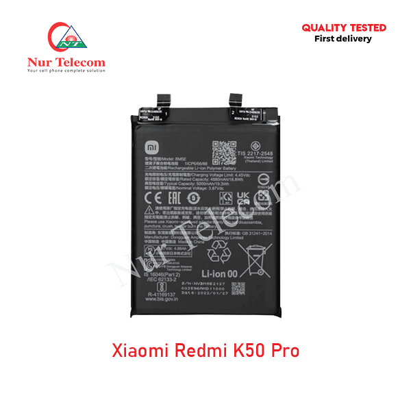 Redmi K50 Pro battery price