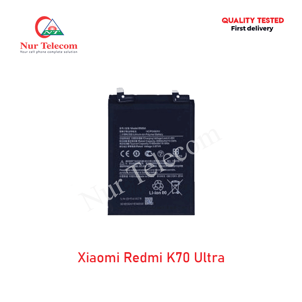 Redmi K70 Ultra Battery Price