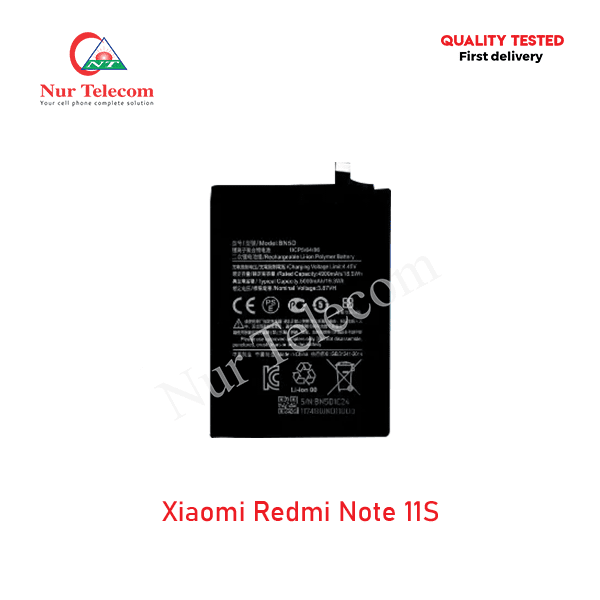 Xiaomi Redmi Note 11S Battery