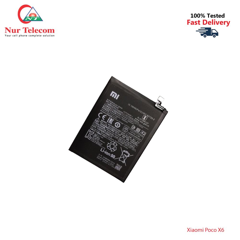 Xiaomi Poco X6 Battery Price In Bd