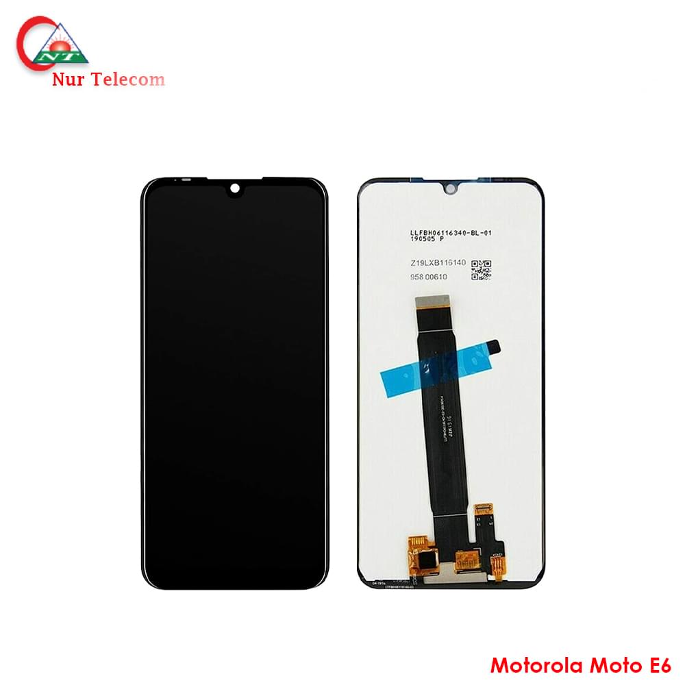 Motorola Moto E6 Display