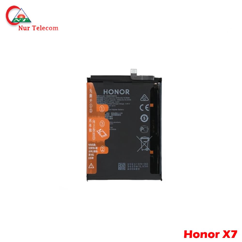 Honor X7 Battery Price