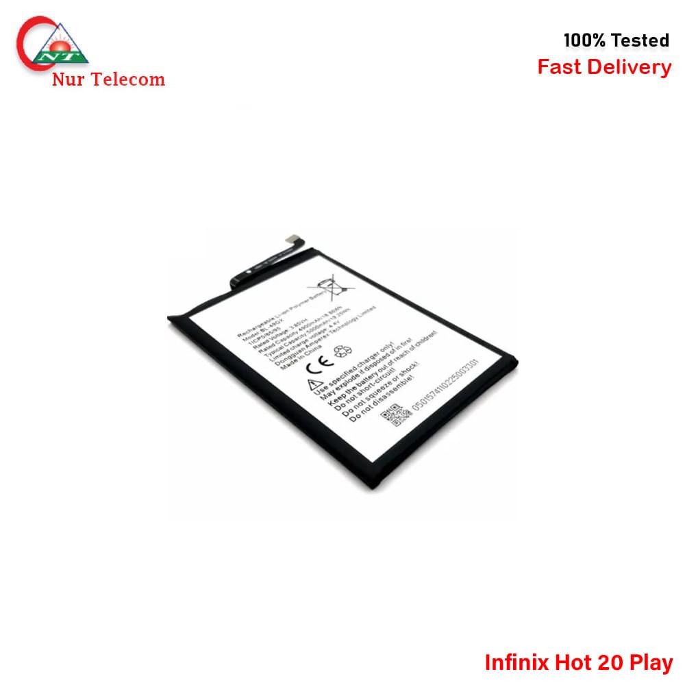 infinix hot 20 play battery Infinix Hot 20 Play Battery Price In bd