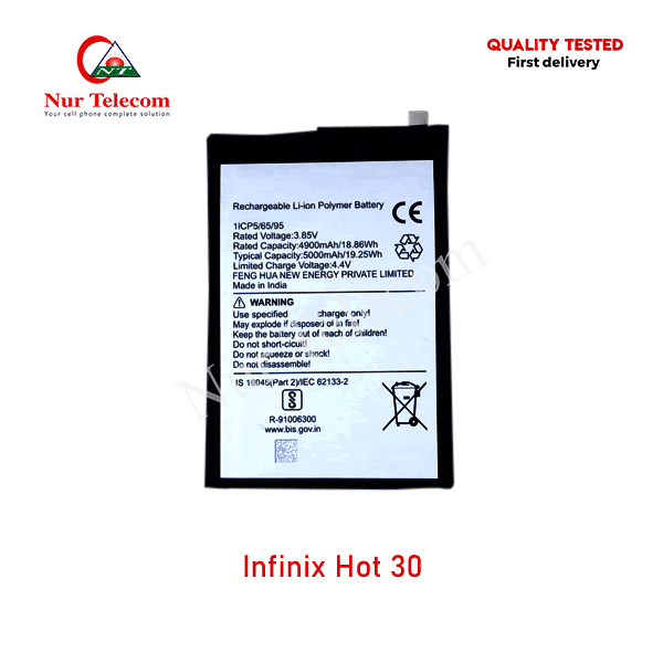 infinix-hot-30-Battery Price