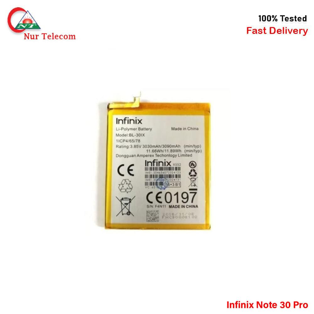 Infinix Note 30 Pro Battery Price In bd