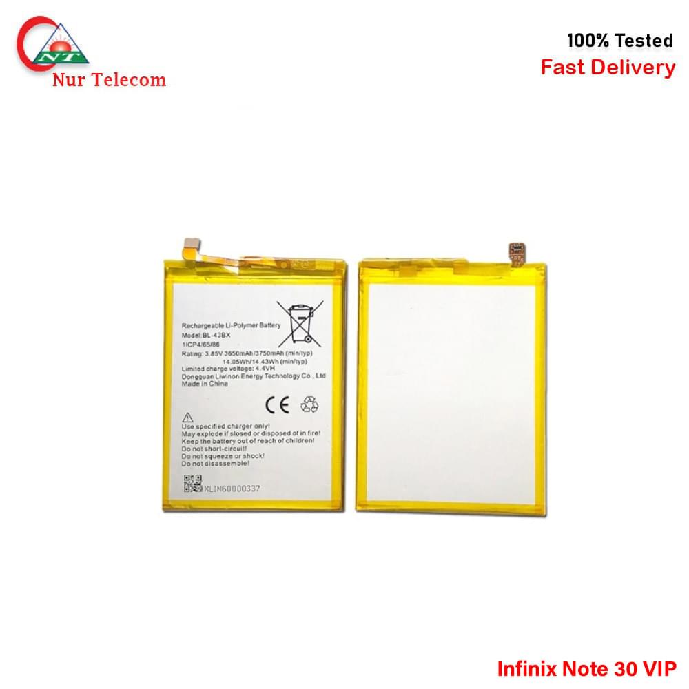 Infinix Note 30 VIP Battery Price In bd