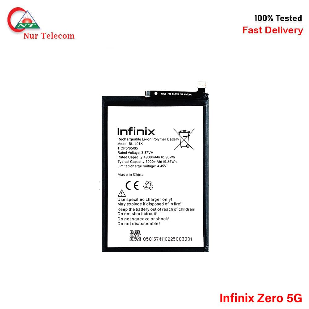 infinix zero 5g Battery price