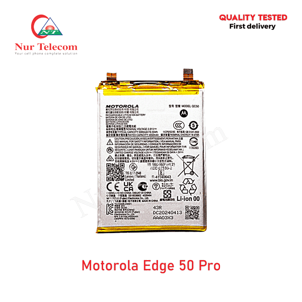 Motorola Edge 50 Pro Battery Price