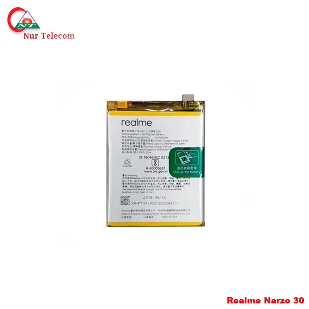 Realme Narzo 30 Battery